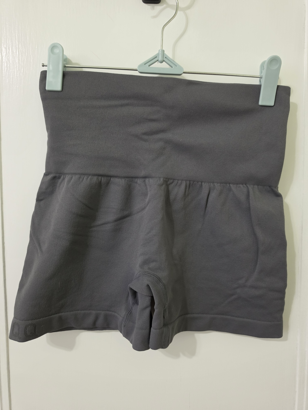 Women’s High-Waist Athletic Shorts - Charcoal Gray